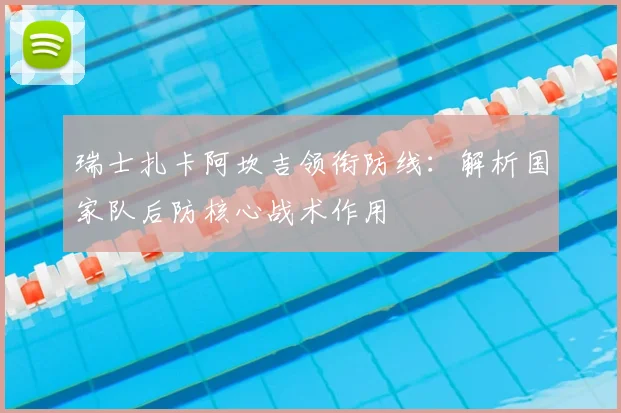 瑞士扎卡阿坎吉领衔防线：解析国家队后防核心战术作用