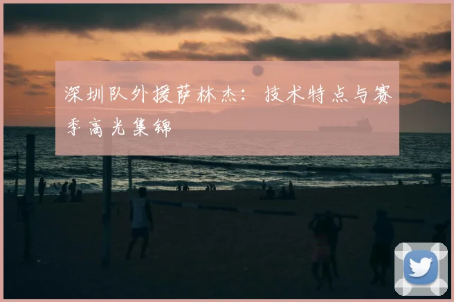 深圳队外援萨林杰：技术特点与赛季高光集锦